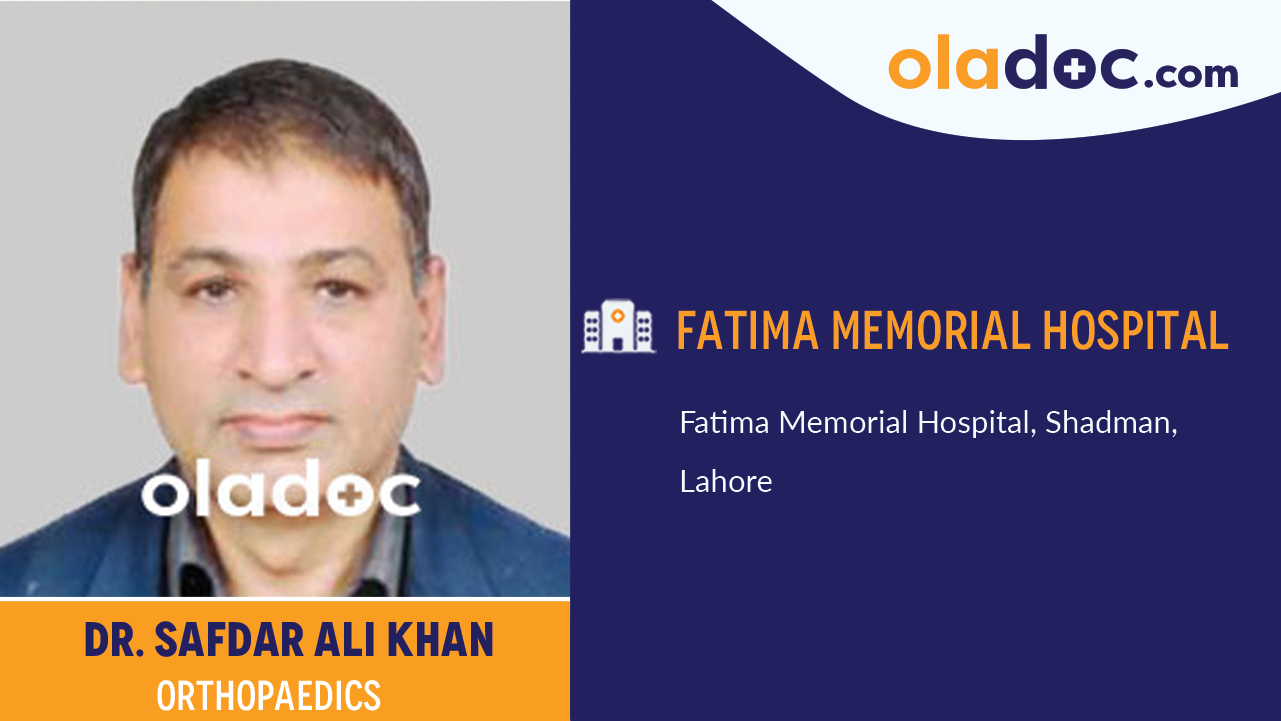 Practice location of Dr. Safdar Ali Khan